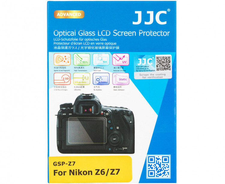 Защитное стекло JJC GSP-Z7 для Nikon Z7 / Z6 #1