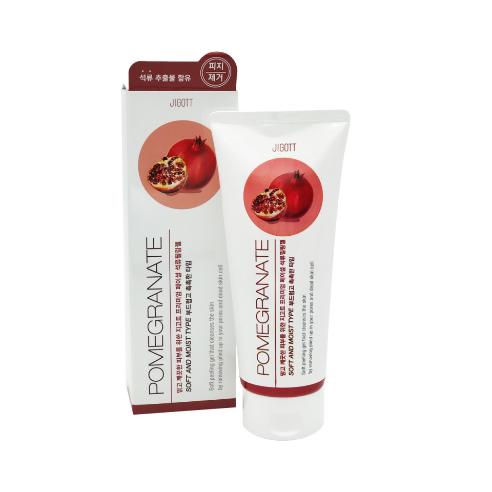 JIGOTT Premium Facial Pomegranate Peeling Gel Гель с экстрактом граната #1