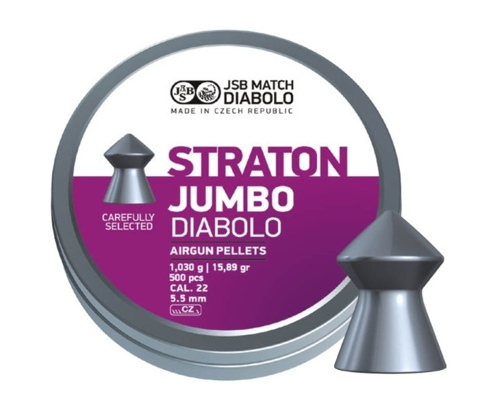 Пули JSB Straton Jumbo Diabolo 5,5 мм, 1,03 г (250 штук) #1