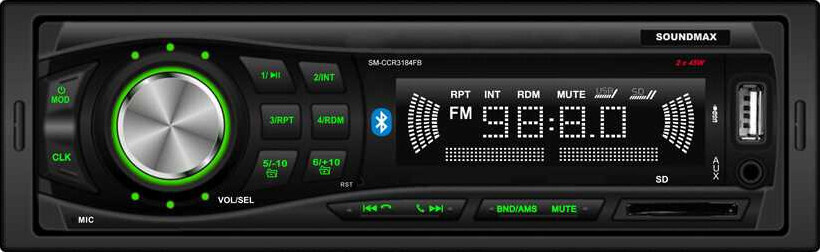 Автомагнитола Soundmax SM-CCR3184FB #1