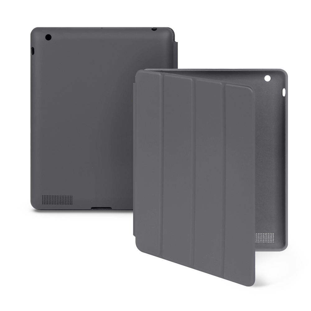 Чехол-книжка для iPad 2 / 3 / 4 Smart Сase, темно-серый #1