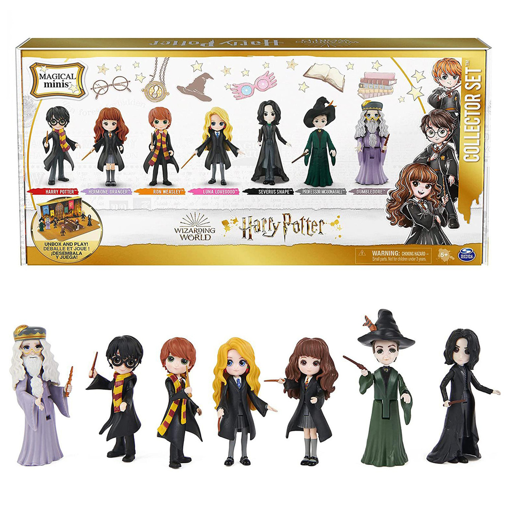 Подарочный набор фигурок Wizarding World полная коллекция кукол Гарри  Поттер 6062280 - купить с доставкой по выгодным ценам в интернет-магазине  OZON (344741192)