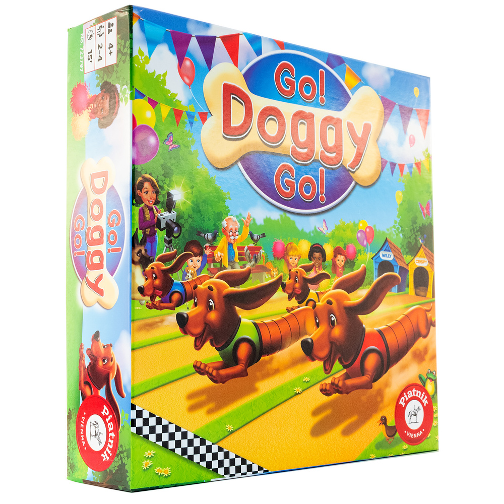 Настольная игра "Go Doggy Go" (Го Догги Го) Piatnik #1