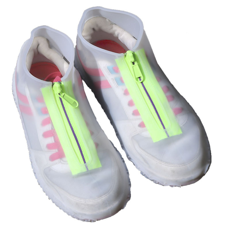 Чехол для обуви силиконовый Размер XL 43-46 на молнии чехлы для ботинок от дождя, водонепроницаемые сапоги #1
