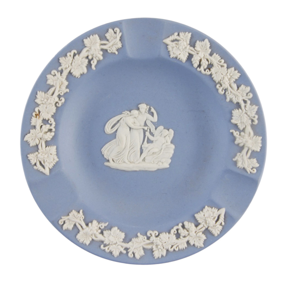 Wedgwood! Пепельница "Античный мир". Фарфор "бисквит". Wedgwood, Великобритания, вторая половина XX века. #1