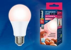 Лампа светодиодная диммируемая для птиц (LED-A60-9W-SCEP-E27-FR-DIM IP65)  #1