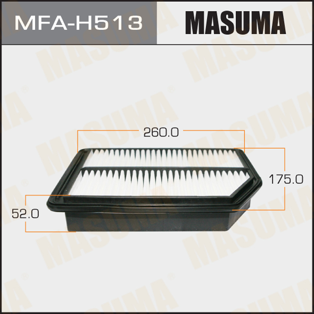 Masuma Фильтр воздушный арт. MFAH513 #1