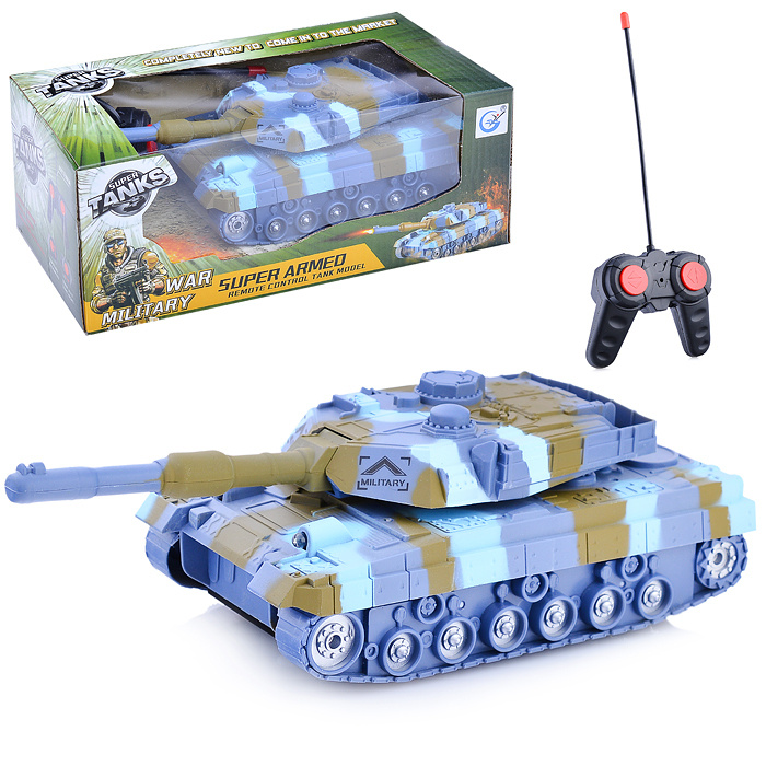 UralToys Танк 899-6 на радиоуправлении / Игрушка на пульте управления, 27MHz, в коробке  #1