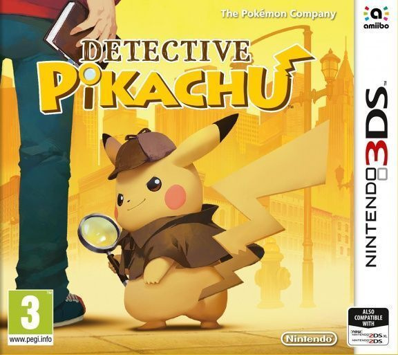 Игра Detective Pikachu Детектив Пикачу (Nintendo 3DS, Английская версия)  #1