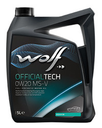 Wolf officialtech 0W-20 Масло моторное, Синтетическое, 5 л #1