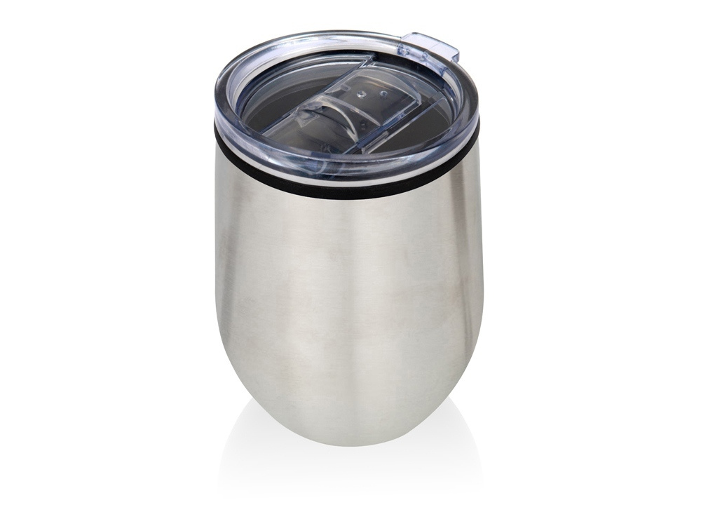 Термокружка 'Pot' на 330 мл сохраняет тепло до 3ч, крышка-слайдер, внешнее покрытие из нержавеющей стали, #1