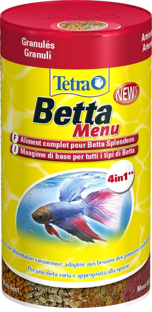 Корм для рыб Tetra Betta Menu 100мл для бойцовых рыб #1