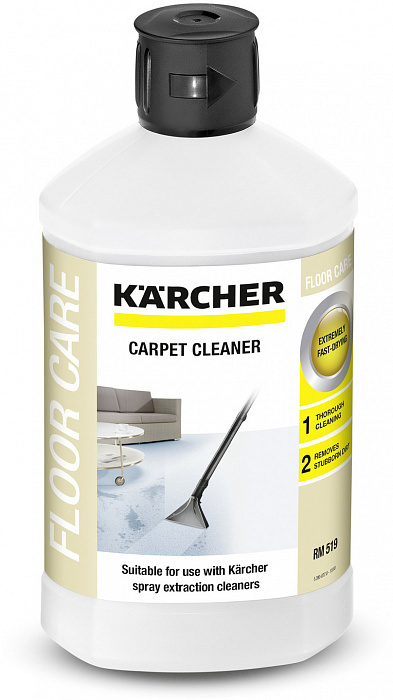 Концентрат чистящего средства Karcher RM 519 (6.295-771.0) для ковров 1л (White)  #1