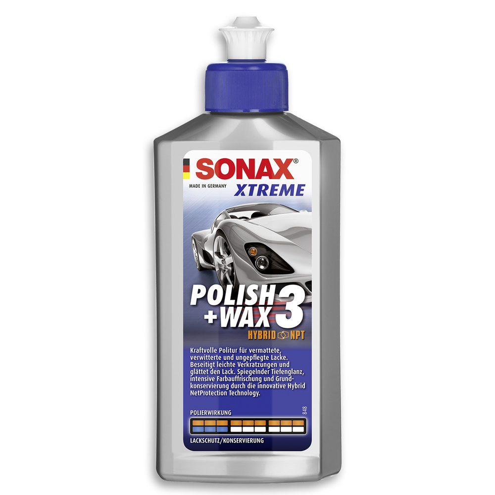 SONAX 202100 Полироль №3 для поврежденных покрытий Xtreme NanoPro 0,25л  #1