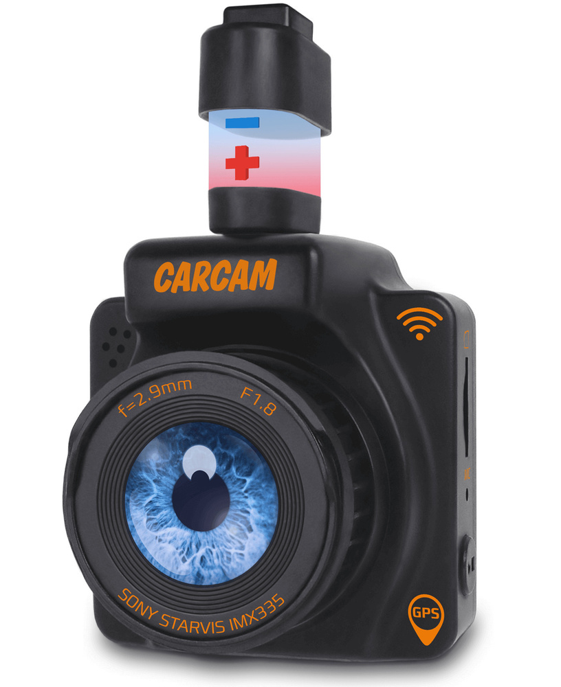Автомобильный видеорегистратор CARCAM R2s #1