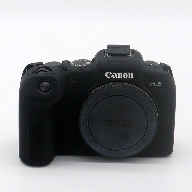 Силиконовый чехол CameraCase для Canon EOS RP (черный) (001) #1