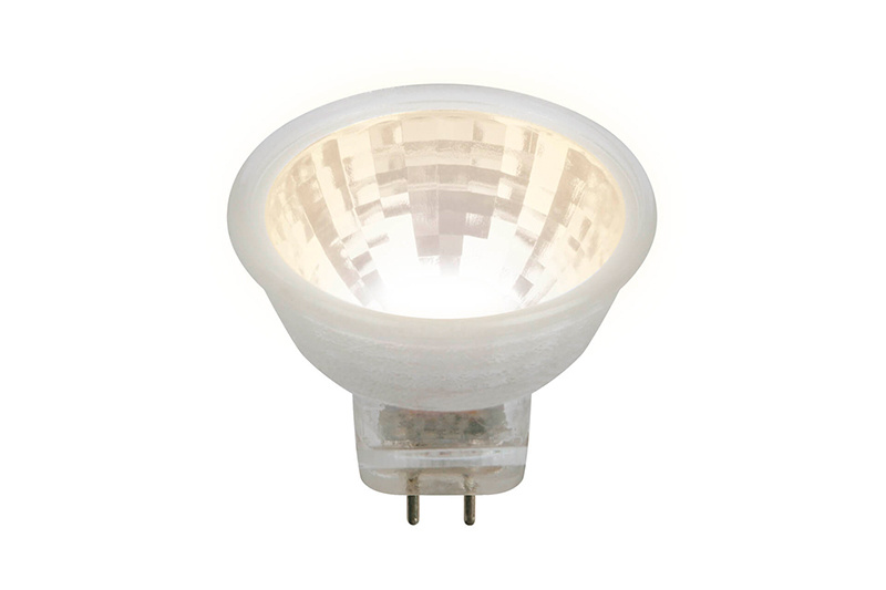 Лампа светодиодная Uniel LED-MR11-3W/NW/GU4 GLZ21TR 12V Белый свет 4000K #1
