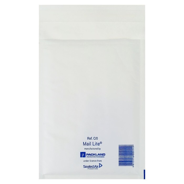 Крафт-конверт с воздушно-пузырьковой плёнкой Mail Lite, 15х21 см, White  #1