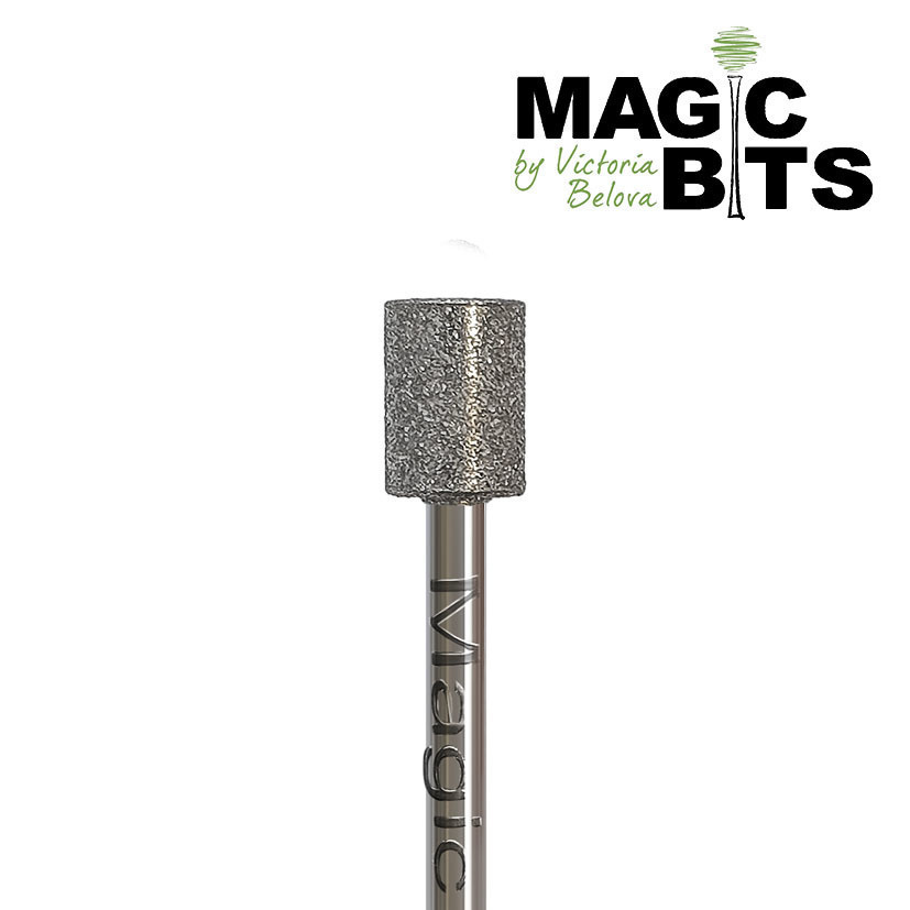 Magic Bits Алмазный бочонок с острым краем 5,1 мм (Натуральный алмаз) Средне-мягкий  #1