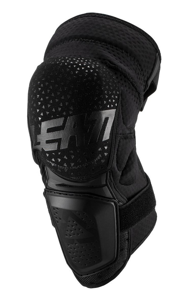 Наколенники Leatt 3DF Hybrid Knee Guard Black, S/M, 2024, комплект, 2 шт / мотозащита для ног на липучках #1