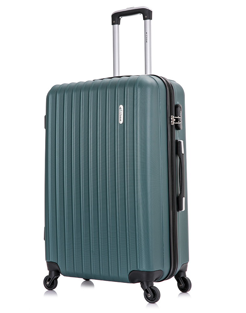Чемодан на колесах Lcase Krabi. Большой L, АВС пластик, 70 см, 89 л. Дорожный чемодан на колесиках для #1