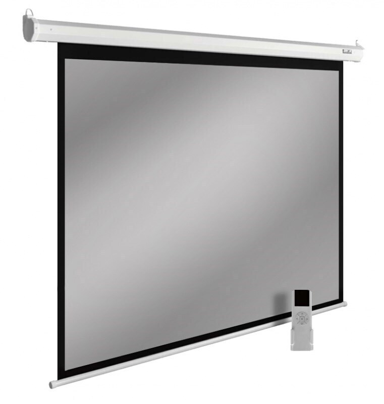 Экран Cactus 150x200см SIlverMotoExpert CS-PSSME-200X150-DG 4:3 настенно-потолочный рулонный темно-серый #1