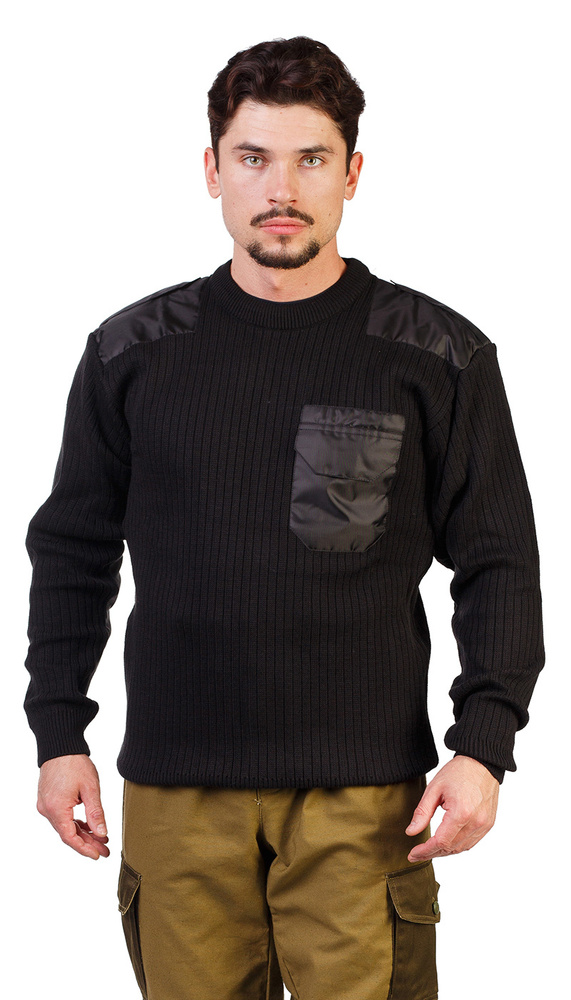 Джемпер "свитер" тактический с накладками форменный МЧС  #1