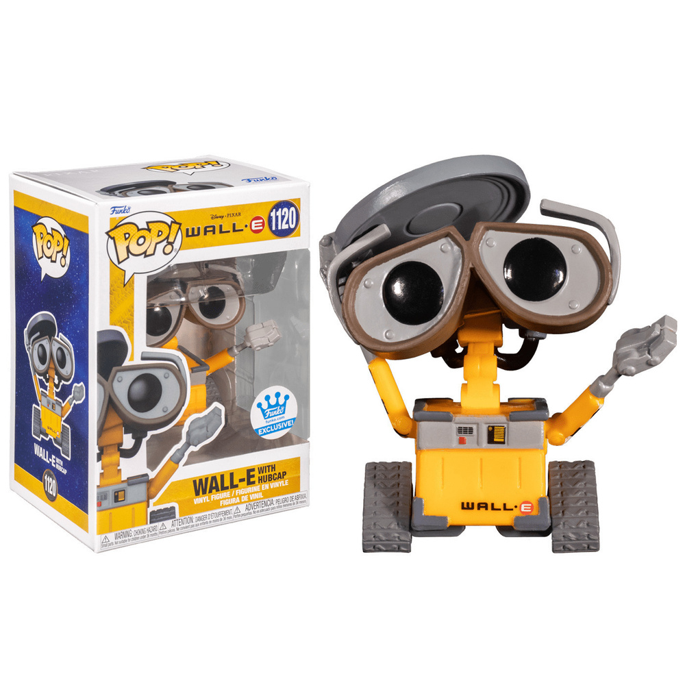 Фигурка Funko Pop! Wall-E with Hubcap (Funko Shop Exclusive (Фанко Поп Валл-И с крышкой))  #1