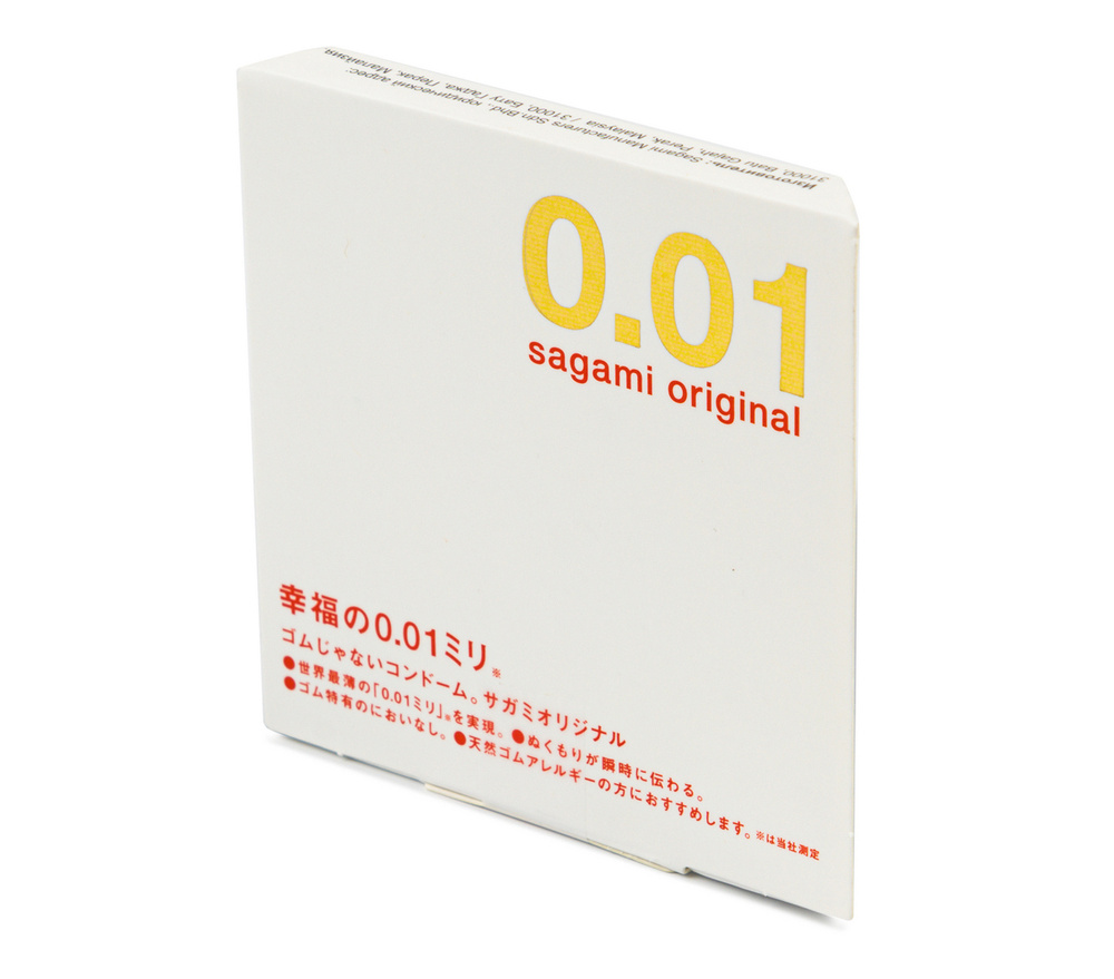 Sagami Original 0.01 - 1 шт. Презервативы полиуретановые 0.01 мм #1
