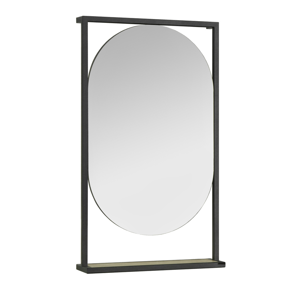 Зеркало в ванную настенное овальное AQUATON Лофт Фабрик 50 1A242502LTDU0  #1