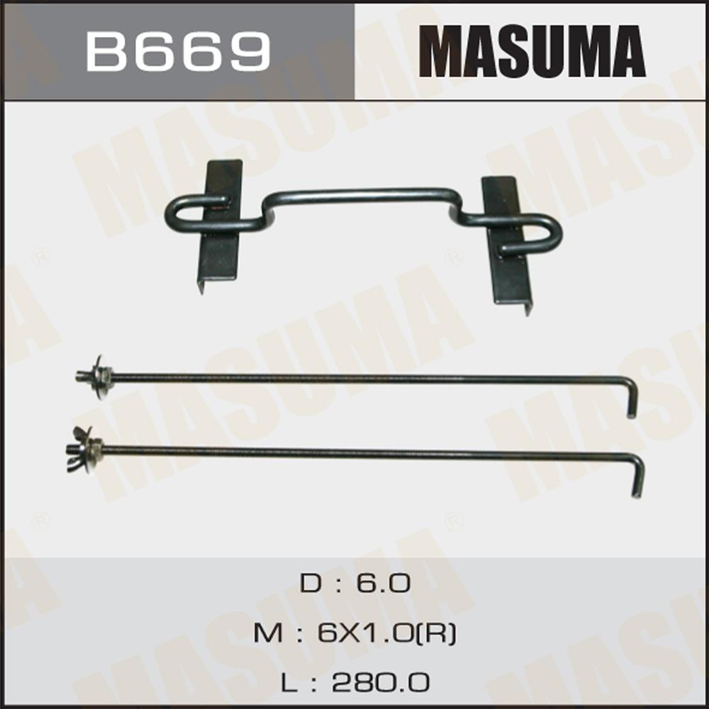 Крепление для АККБ "Masuma" B669 60-100а/ч #1