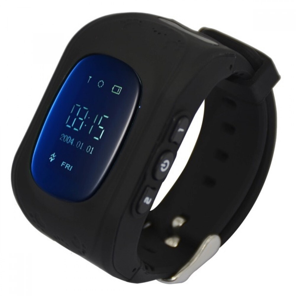 Musson Baby Watch Q50 Детские умные часы с GPS трекером (черный) #1