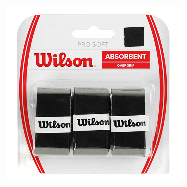 Обмотка для ручки Wilson Overgrip Pro Soft 3шт, Черный #1