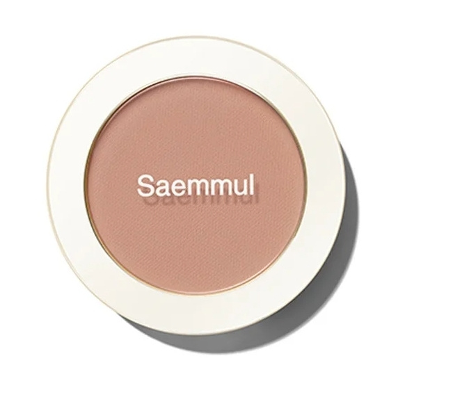 The Saem, Румяна для лица компактные Saemmul Single Blusher PK07 Breeze Muhly #1