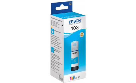 Чернила Epson 103 Cyan для L3100/L3101/L3110/L3150 C13T00S24A #1