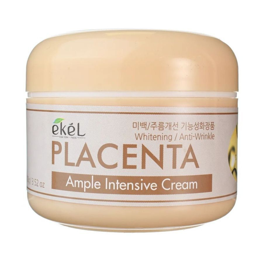 Ekel Крем для лица ампульный с экстрактом биоплаценты Ample Intensive Cream Placenta, 100 грамм  #1