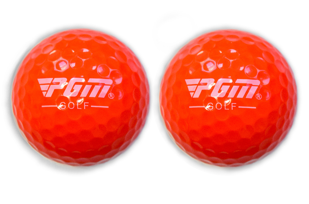 Мячи для гольфа оранжевые PGM (2 мяча) #1