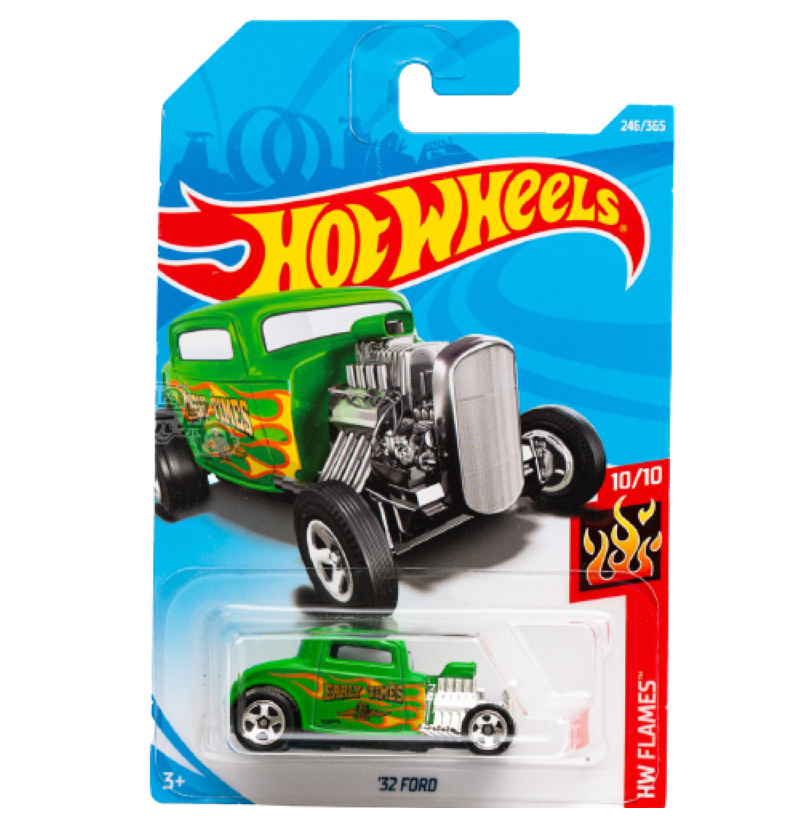 FKB52 Машинка металлическая игрушка Hot Wheels коллекционная модель 32 FORD зеленый  #1