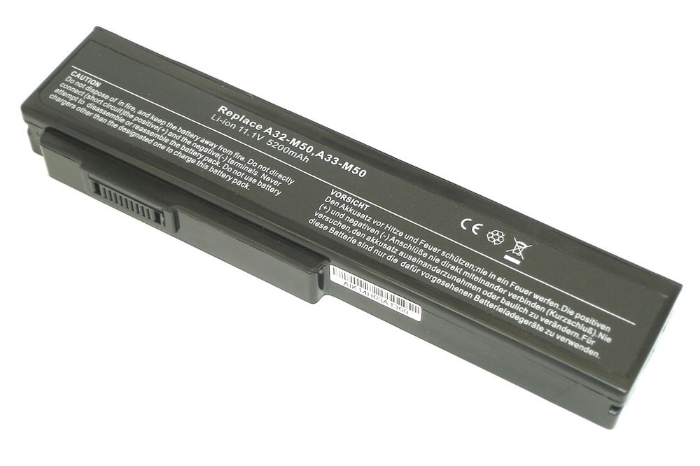 Аккумулятор Greenway для ноутбука ASUS G53S 5200 mah 11.1V #1