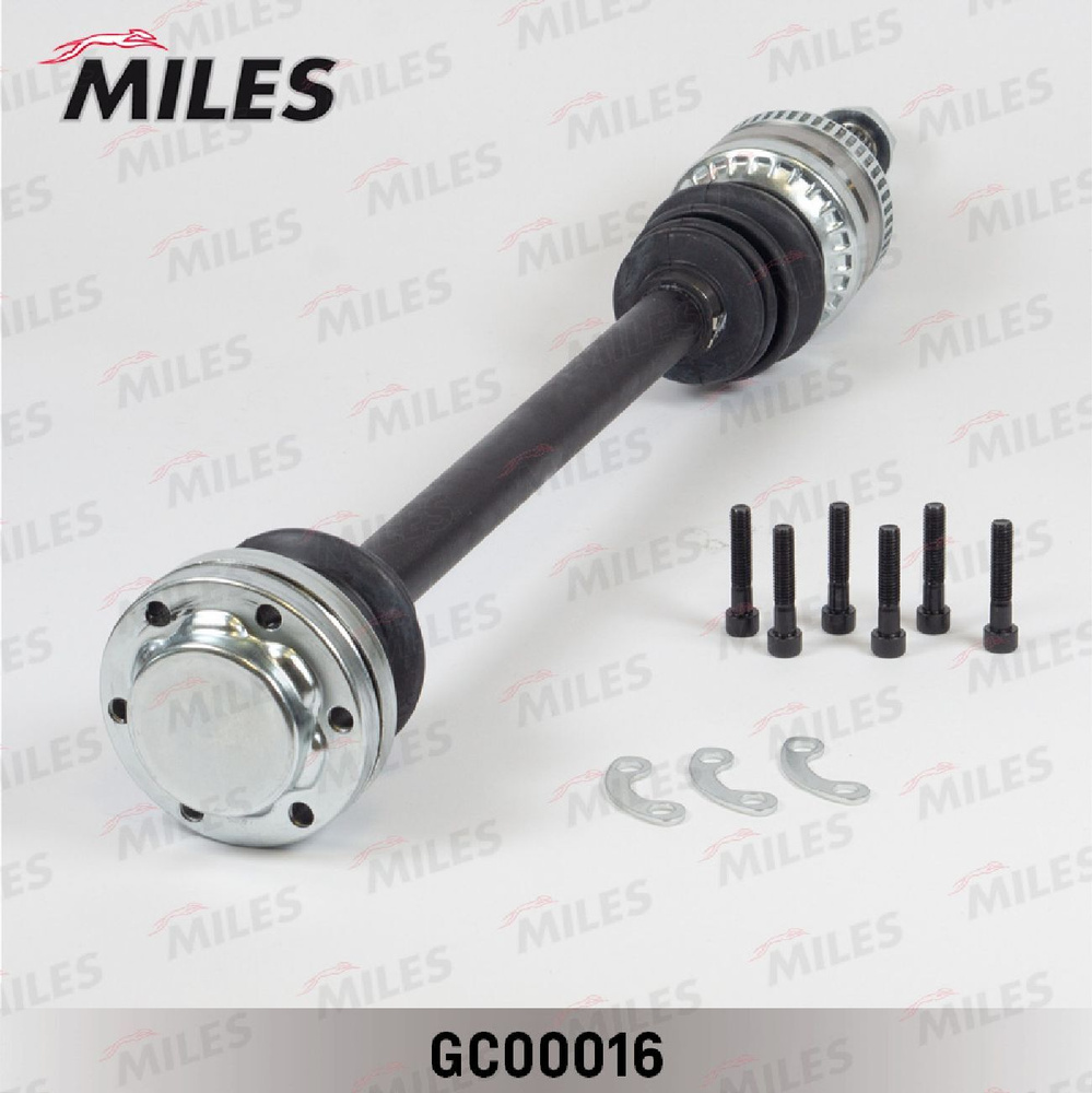 Miles Привод в сборе BMW E36/E46 1.6-2.0 задн. лев./прав.(ABS)
