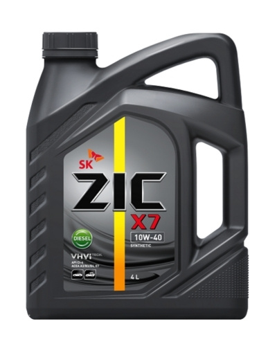 ZIC X7 DIESEL 10W-40 Масло моторное, Синтетическое, 4 л #1