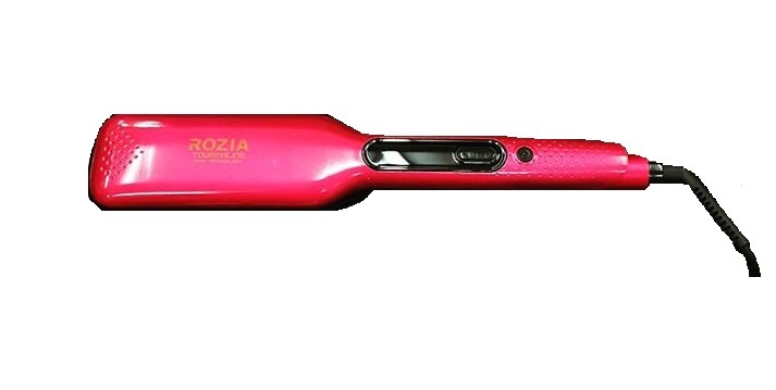 Утюжок для волос с гофре , с керамическим покрытием (розовый)  #1