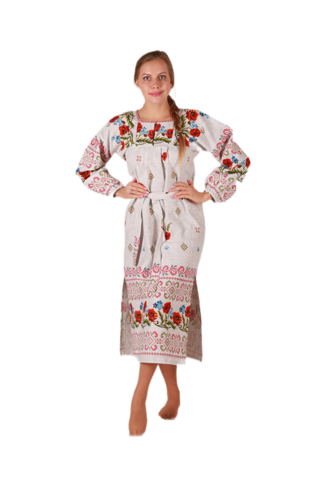 Платье Русский Сарафан Русский стиль #1