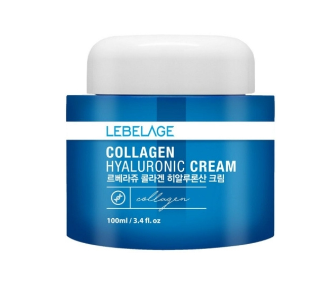 Lebelage Крем для лица коллагеновый с гиалуроном Collagen Hyaluronic Cream, 100 мл  #1
