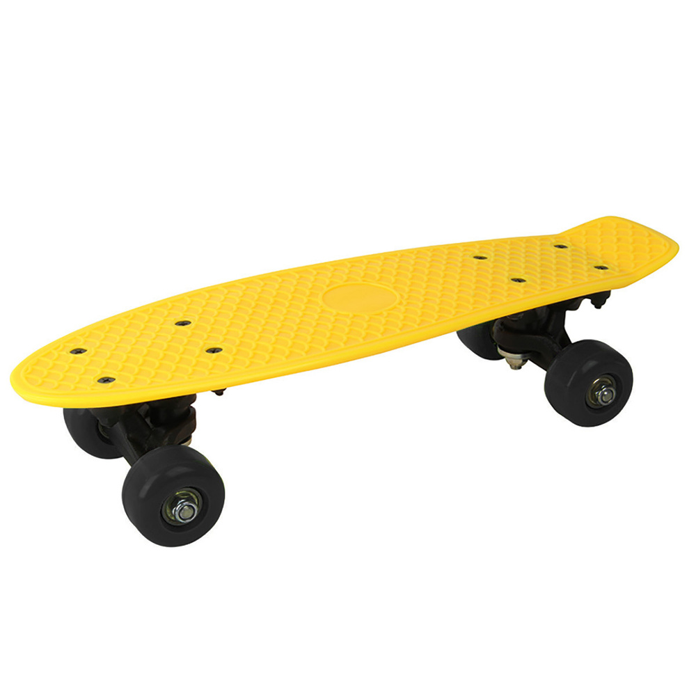 Детский скейтборд 41*12 см, PVC колеса, Veld Co / Пенни борд / Пластиковая доска для катания  #1