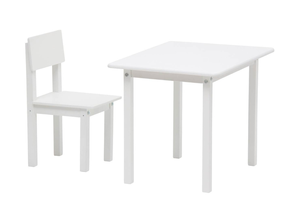 Комплект детской мебели Polini kids Simple 105 S, белый  #1