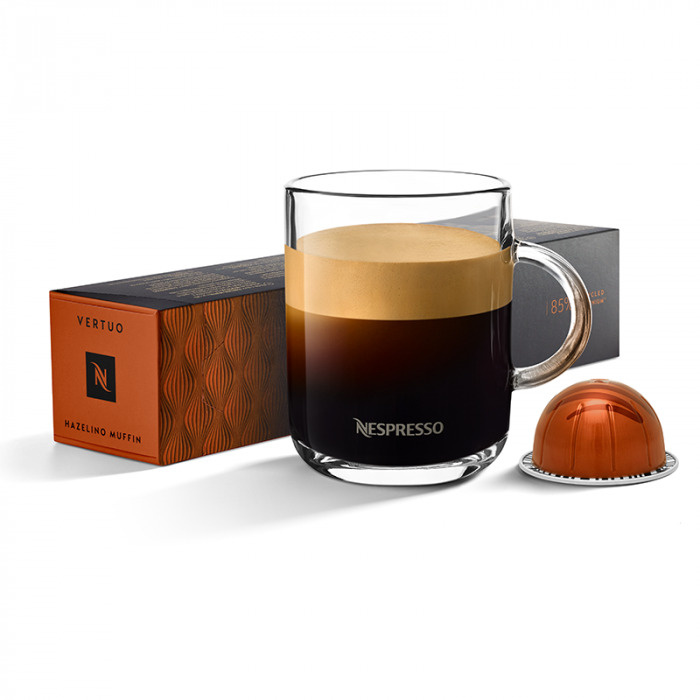 Кофе в капсулах Nespresso VERTUO HAZELINO MUFFIN Barista Creations, объем 230 мл, 10 капсул  #1