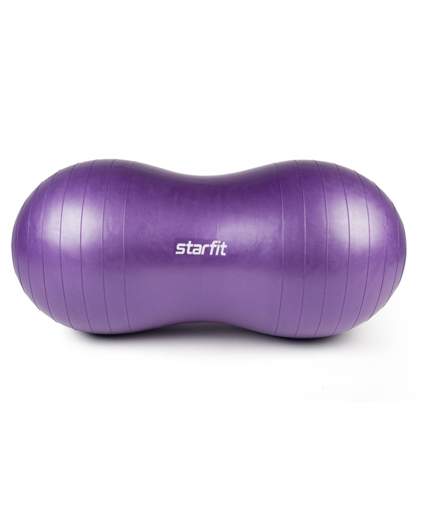 Фитбол Starfit Core Арахис, 50x100 см, фиолетовый #1