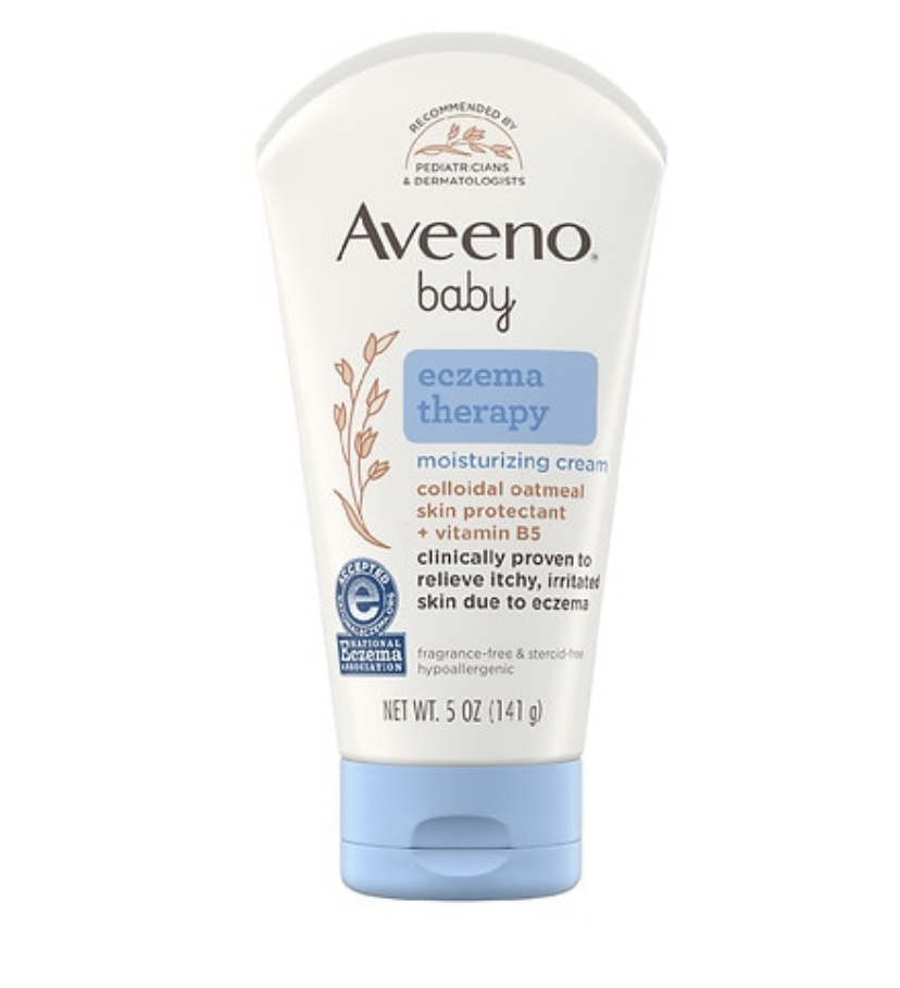 Aveeno Baby, Eczema Therapy, Увлажняющий крем, 141 мл #1