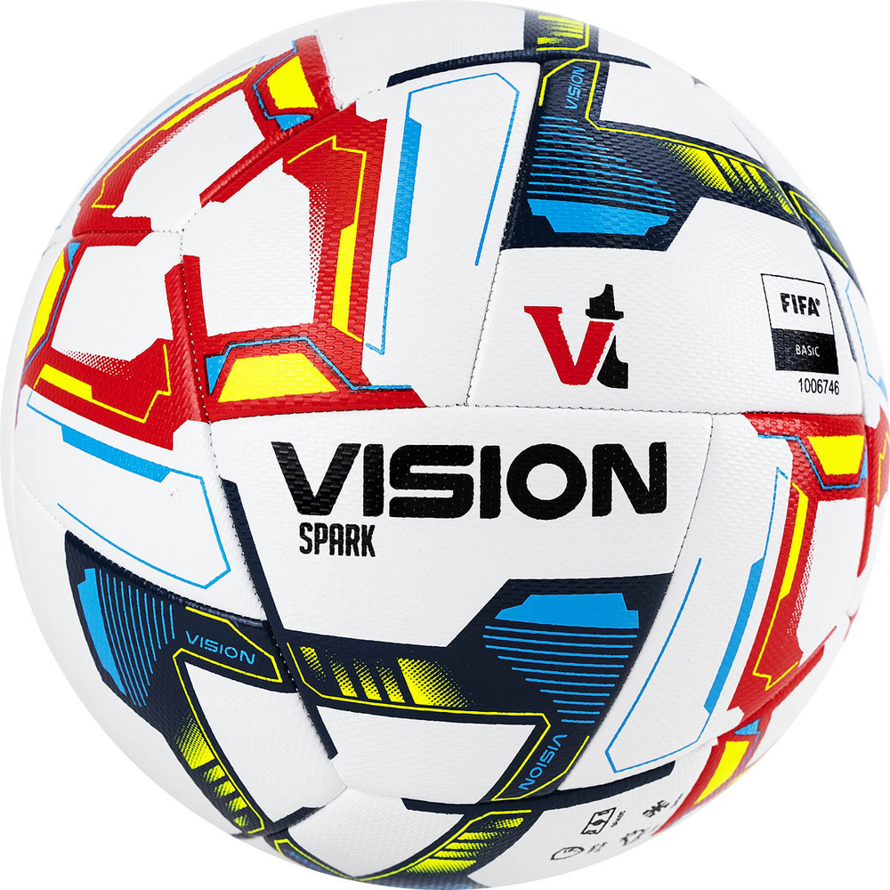 Мяч футбольный TORRES Vision Spark, F321045, размер 5, FIFA Basic #1